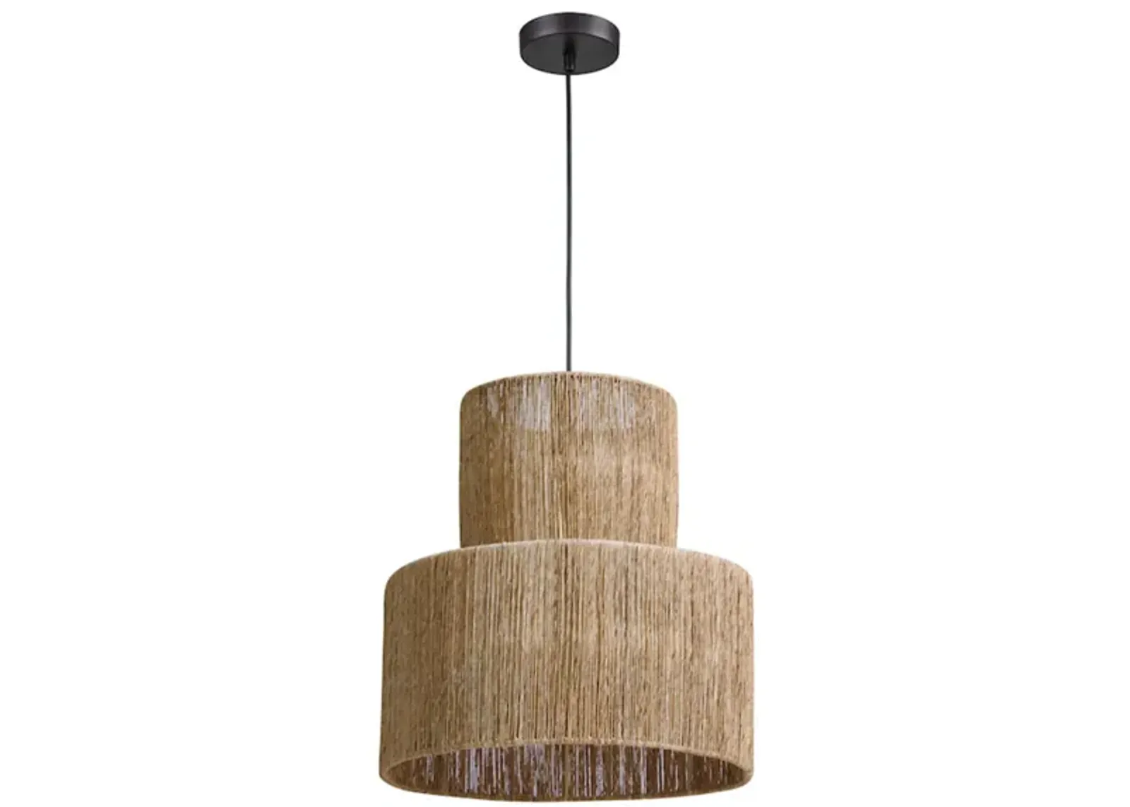 Corsair Pendant in Natural by Stein World