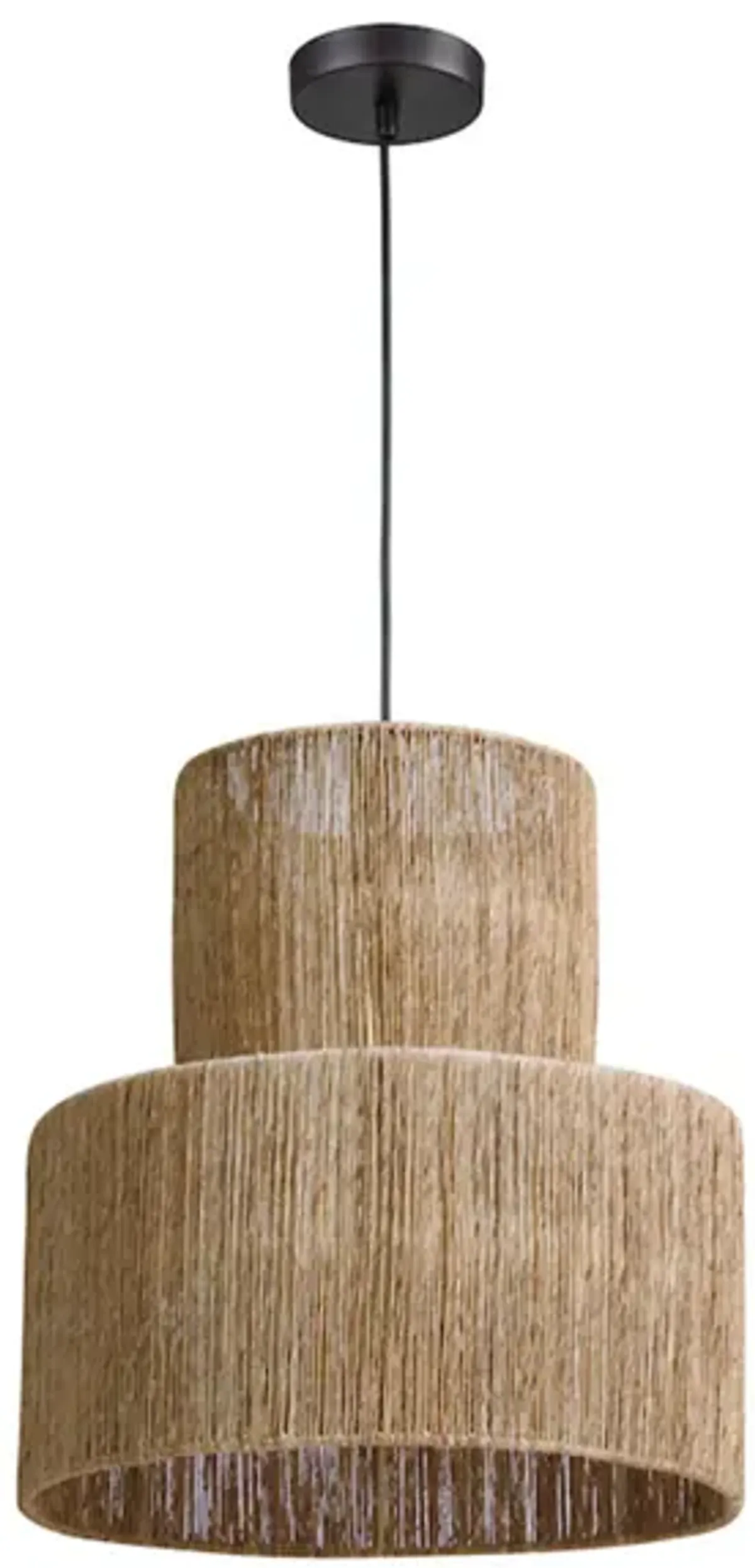 Corsair Pendant in Natural by Stein World