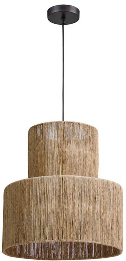 Corsair Pendant in Natural by Stein World