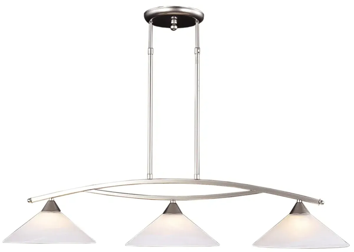 Elysburg 3-Light Linear Chandelier