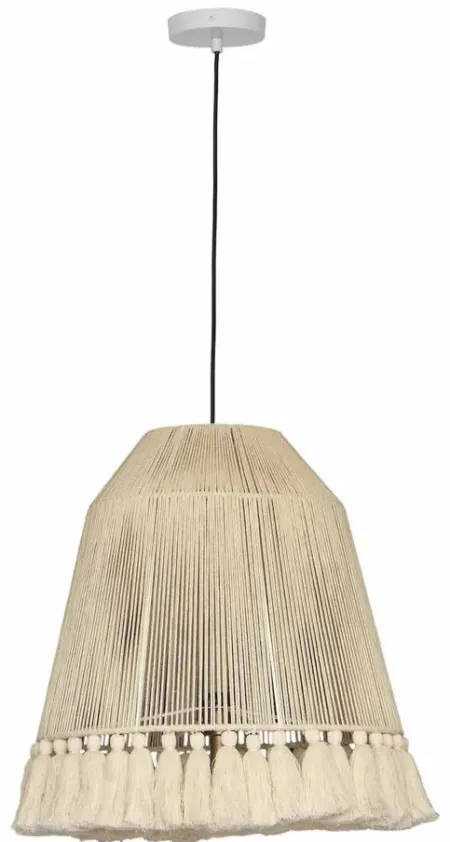 Helen Pendant Lamp in White by Tov Furniture