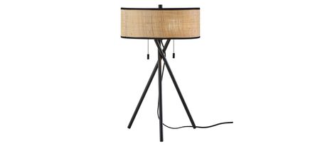 Bushwick Table Lamp in Black by Adesso Inc