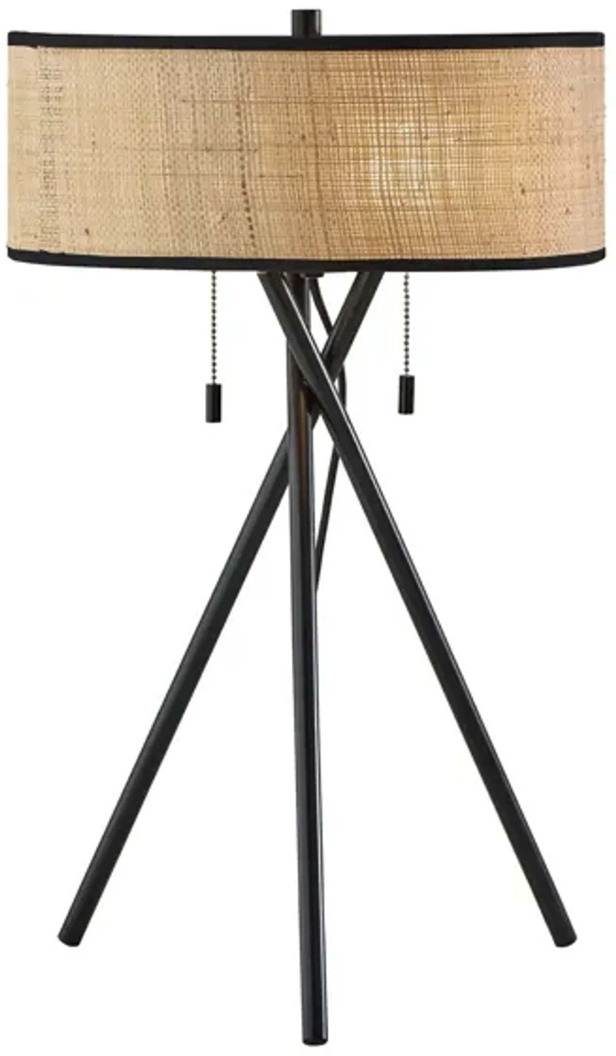 Bushwick Table Lamp in Black by Adesso Inc