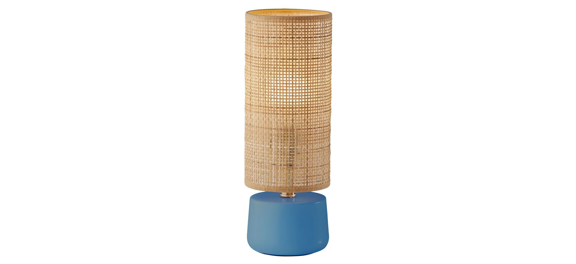 Sheffield Table Lantern in Blue by Adesso Inc