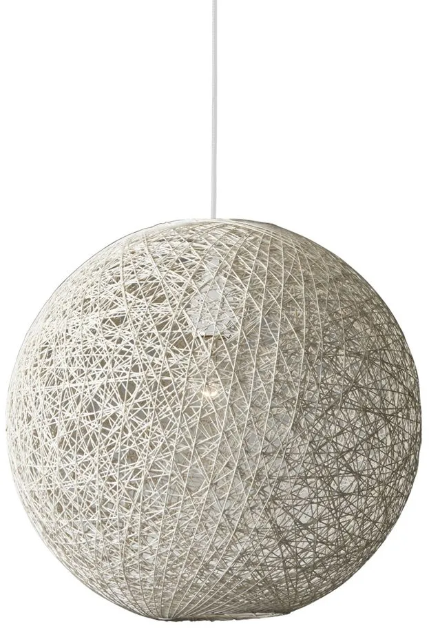 Havana Extra Large Pendant Hanging Lamp in Cream Rattan by Adesso Inc