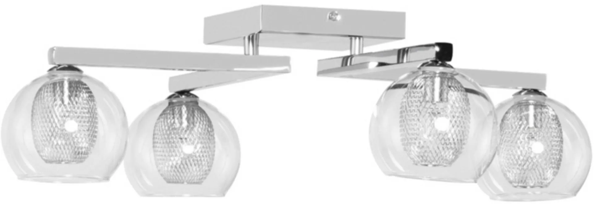 Estelle 4 Ceiling Mount in CLEAR by Nuevo