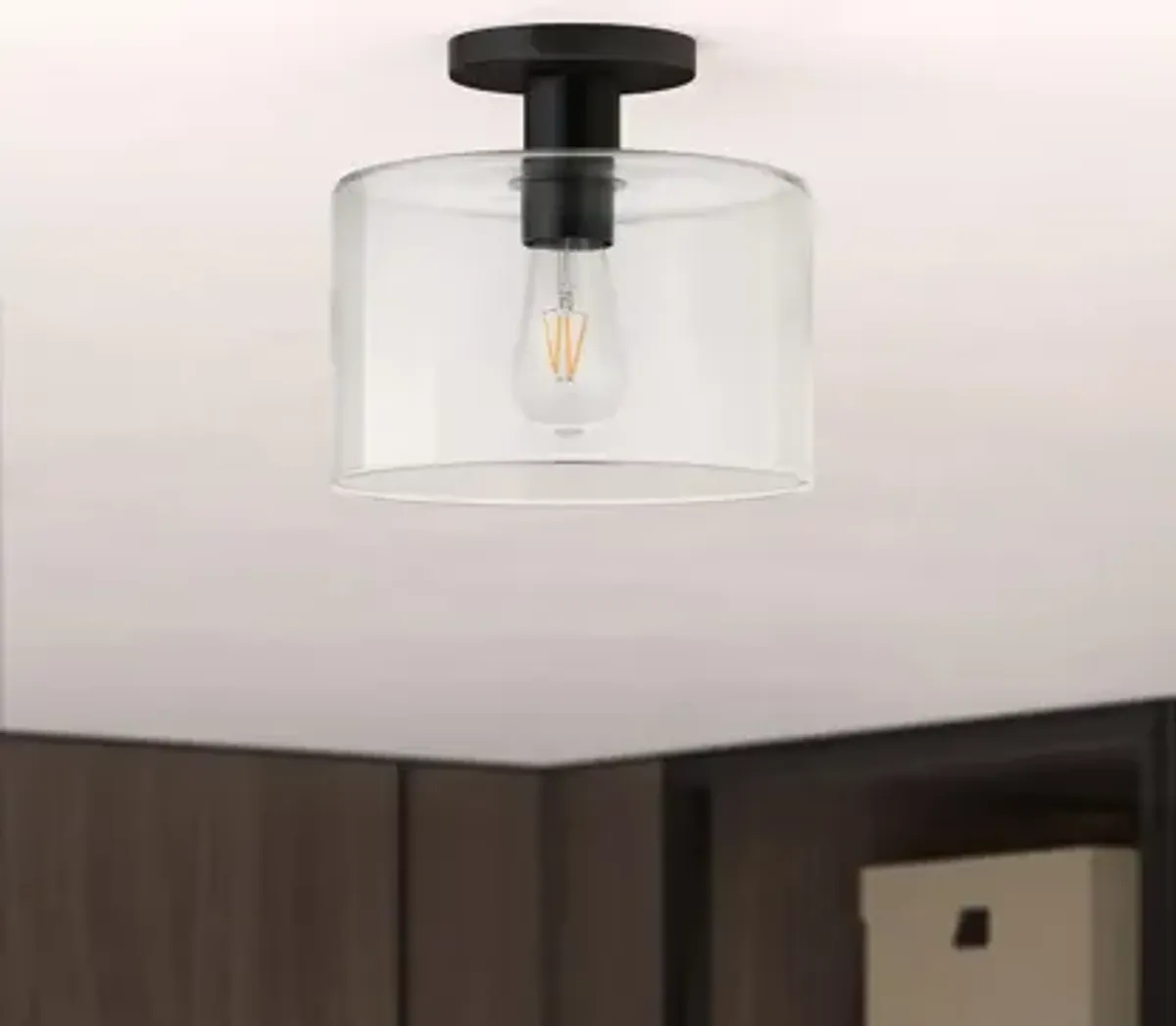 Embla Semi-Flush Mount