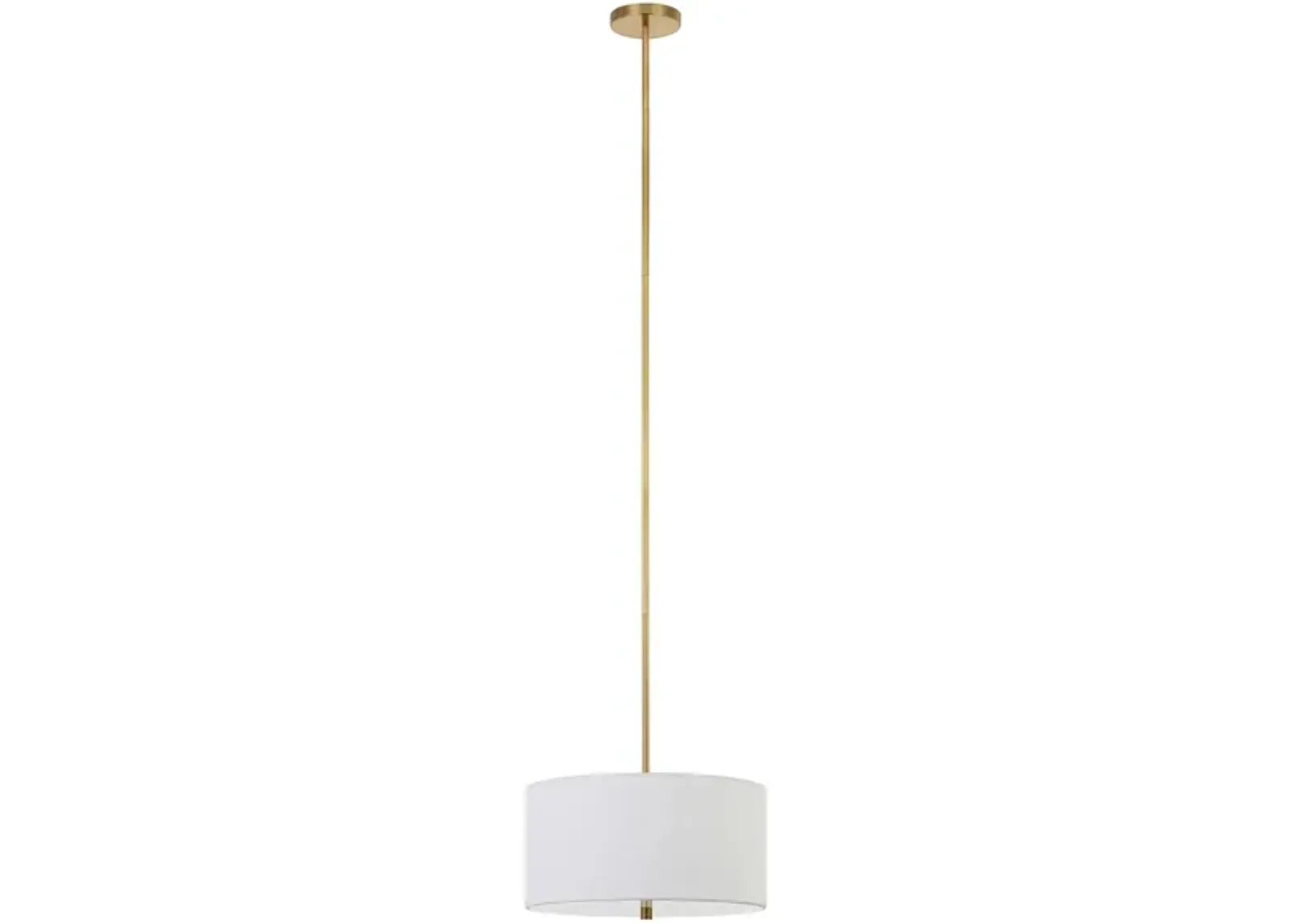 Casper Pendant in Brass by Hudson & Canal