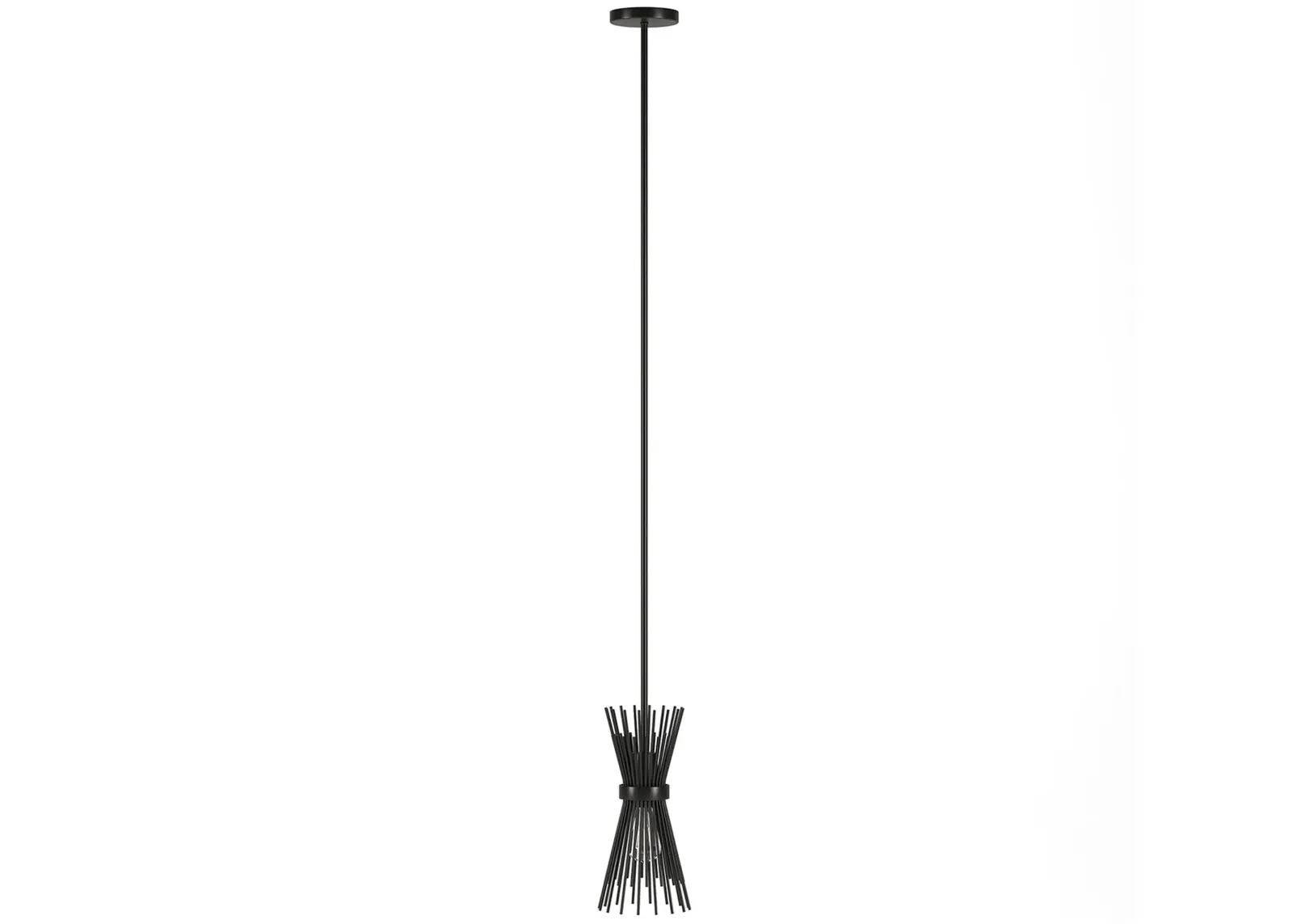 Erica Starburst Pendant in Blackened Bronze by Hudson & Canal