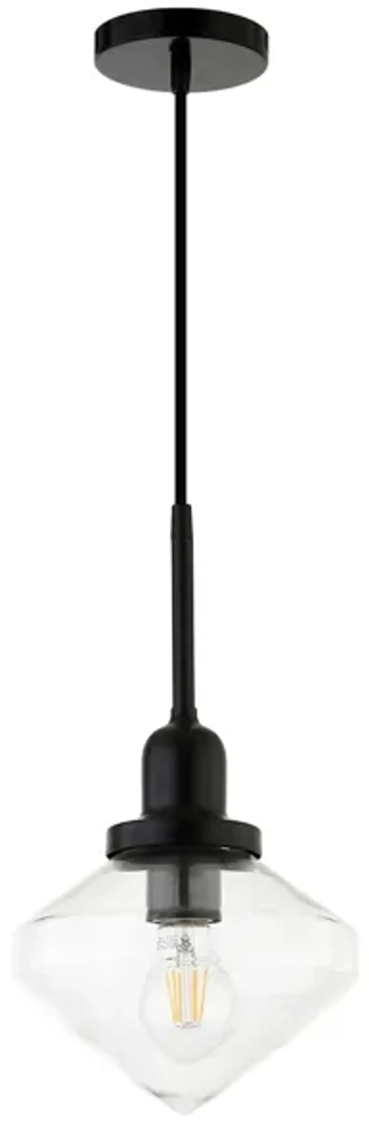 Lauren Pendant in Blackened Bronze by Hudson & Canal