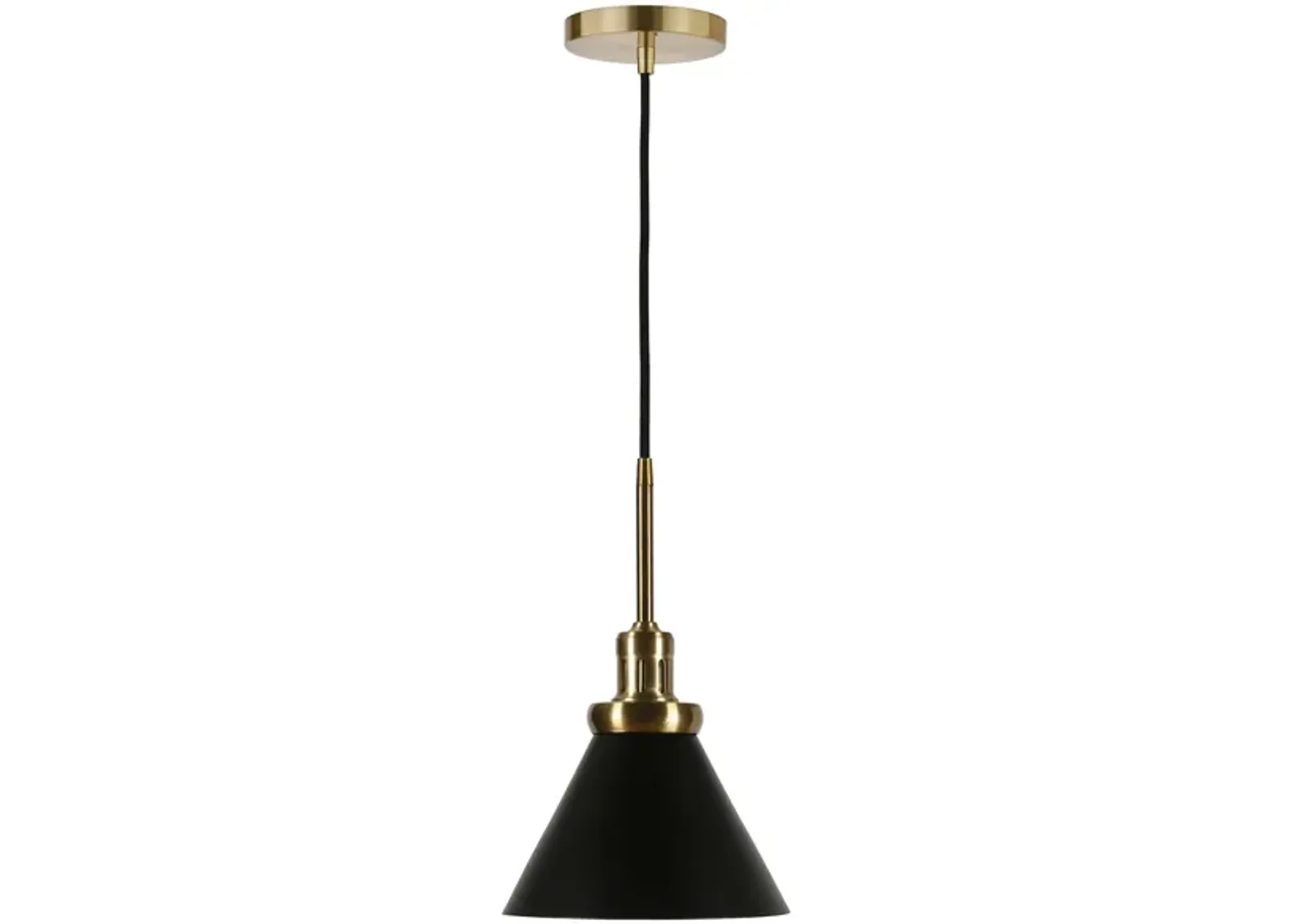 Marcio Metal Pendant in Blackened Bronze by Hudson & Canal