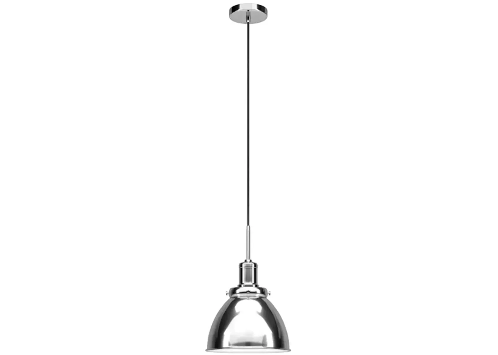 Pari Metal Pendant in Polished Nickel by Hudson & Canal