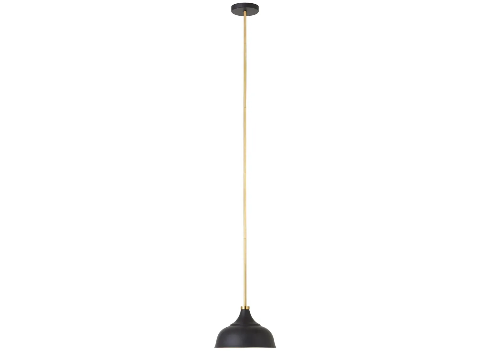 Regan Pendant in Blackened Bronze by Hudson & Canal