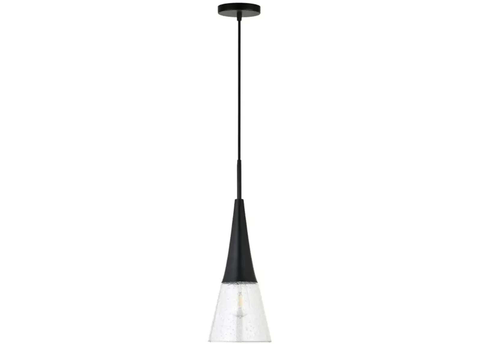 Simone Pendant in Blackened Bronze by Hudson & Canal