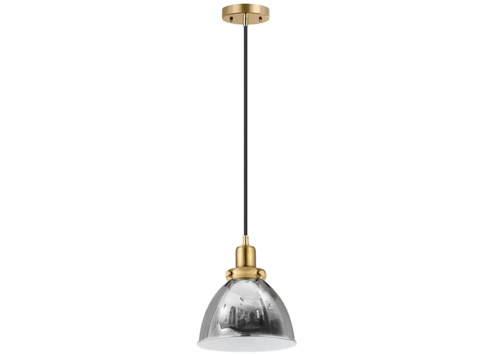 Pari Pendant in Polished Nickel by Hudson & Canal