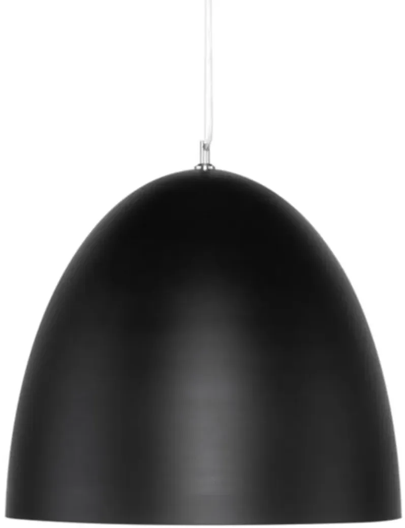 Dome Pendant Light in BLACK by Nuevo