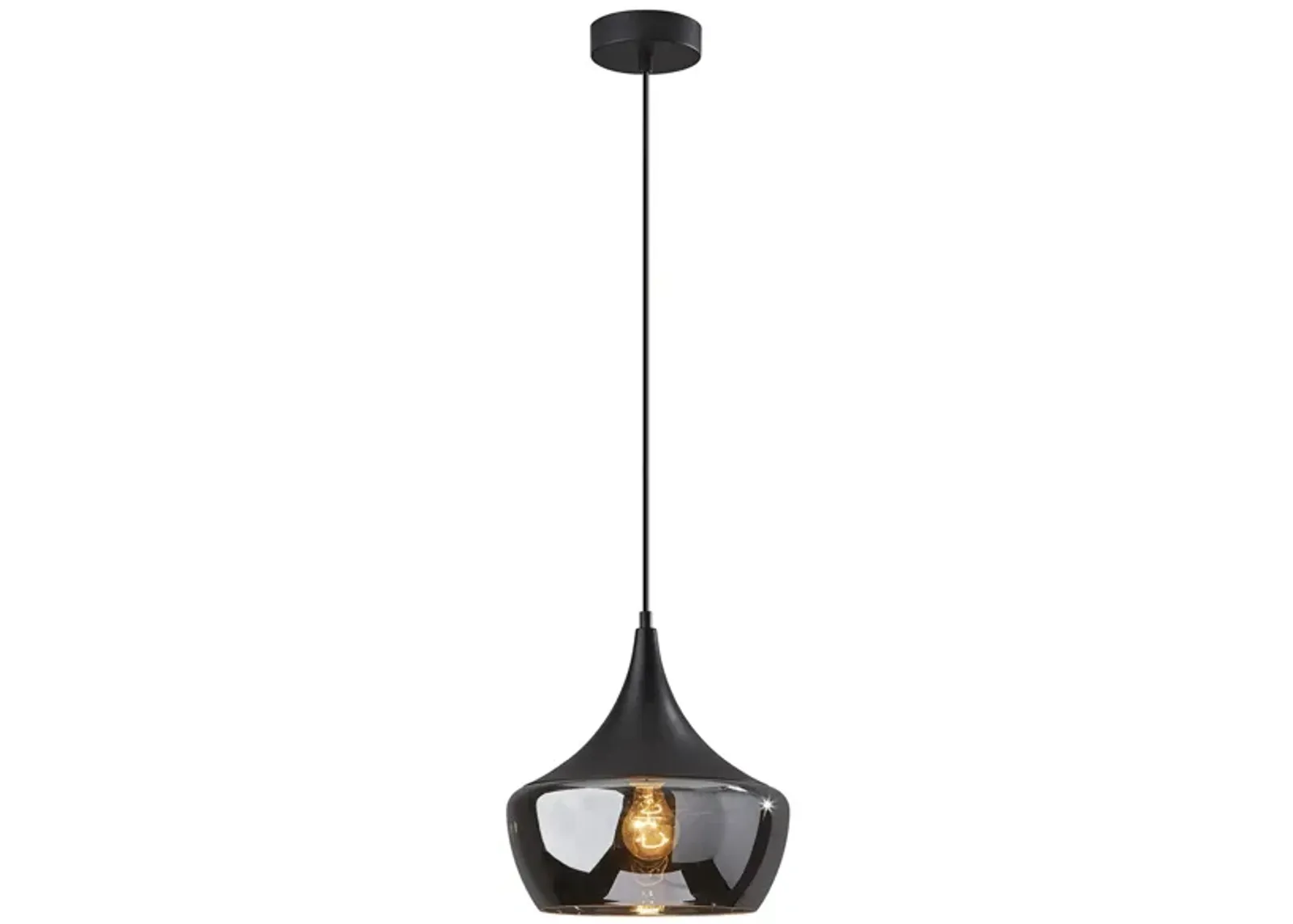 Eliza Pendant Light in Black by Adesso Inc