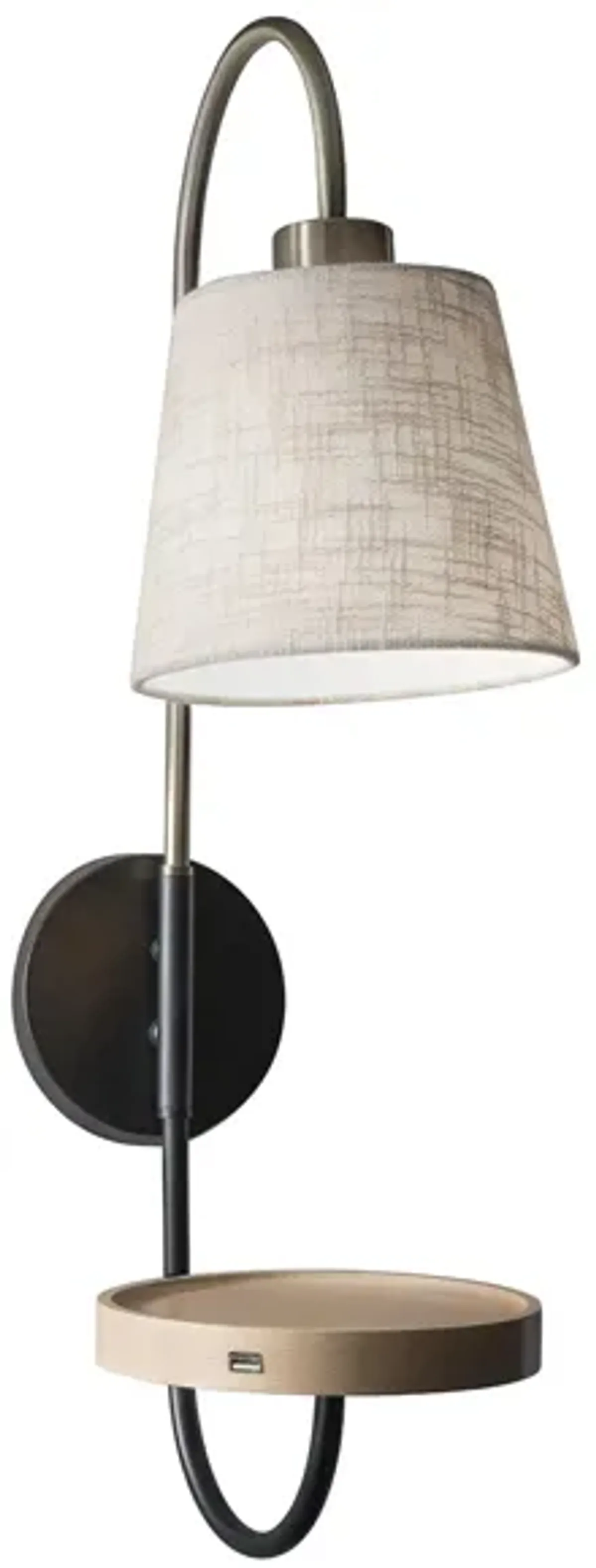 Jeffrey Wall Lamp in Brass by Adesso Inc