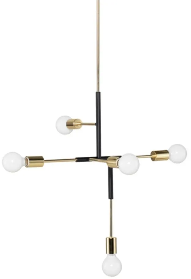 Hendrix Pendant Light in BLACK by Nuevo