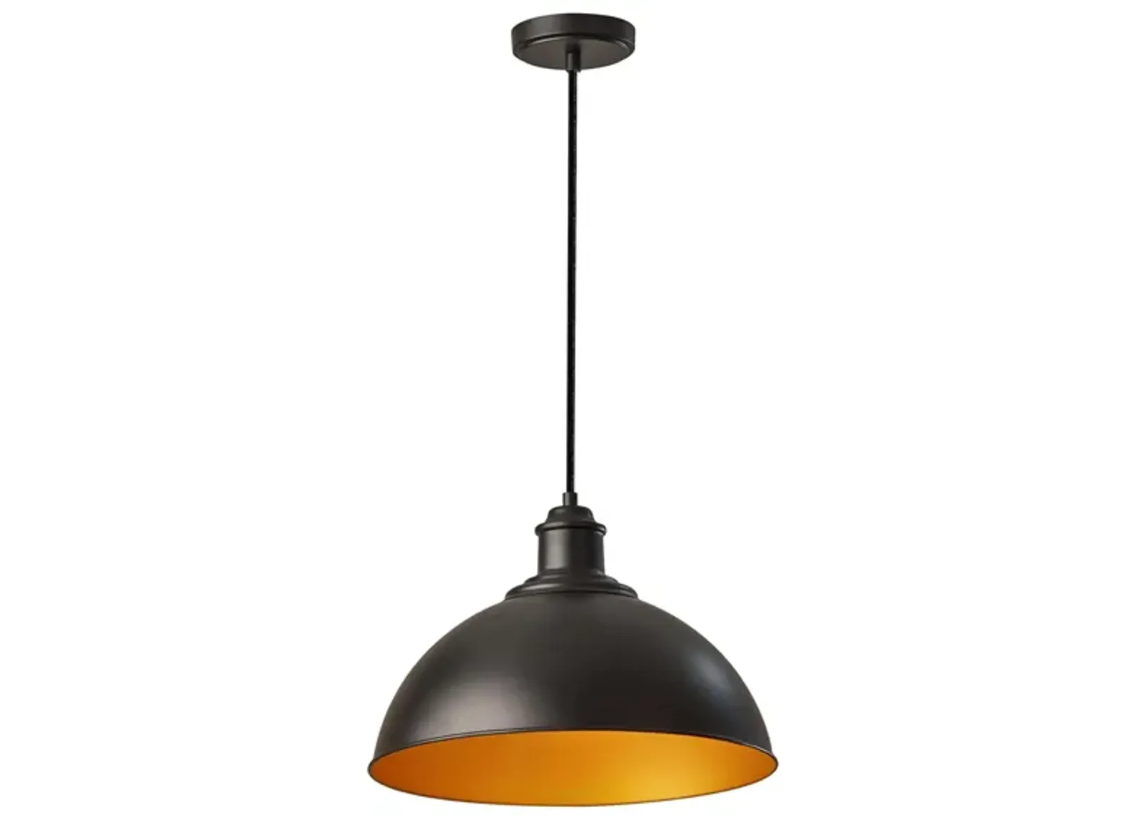 Wallace Pendant in Black by Adesso Inc