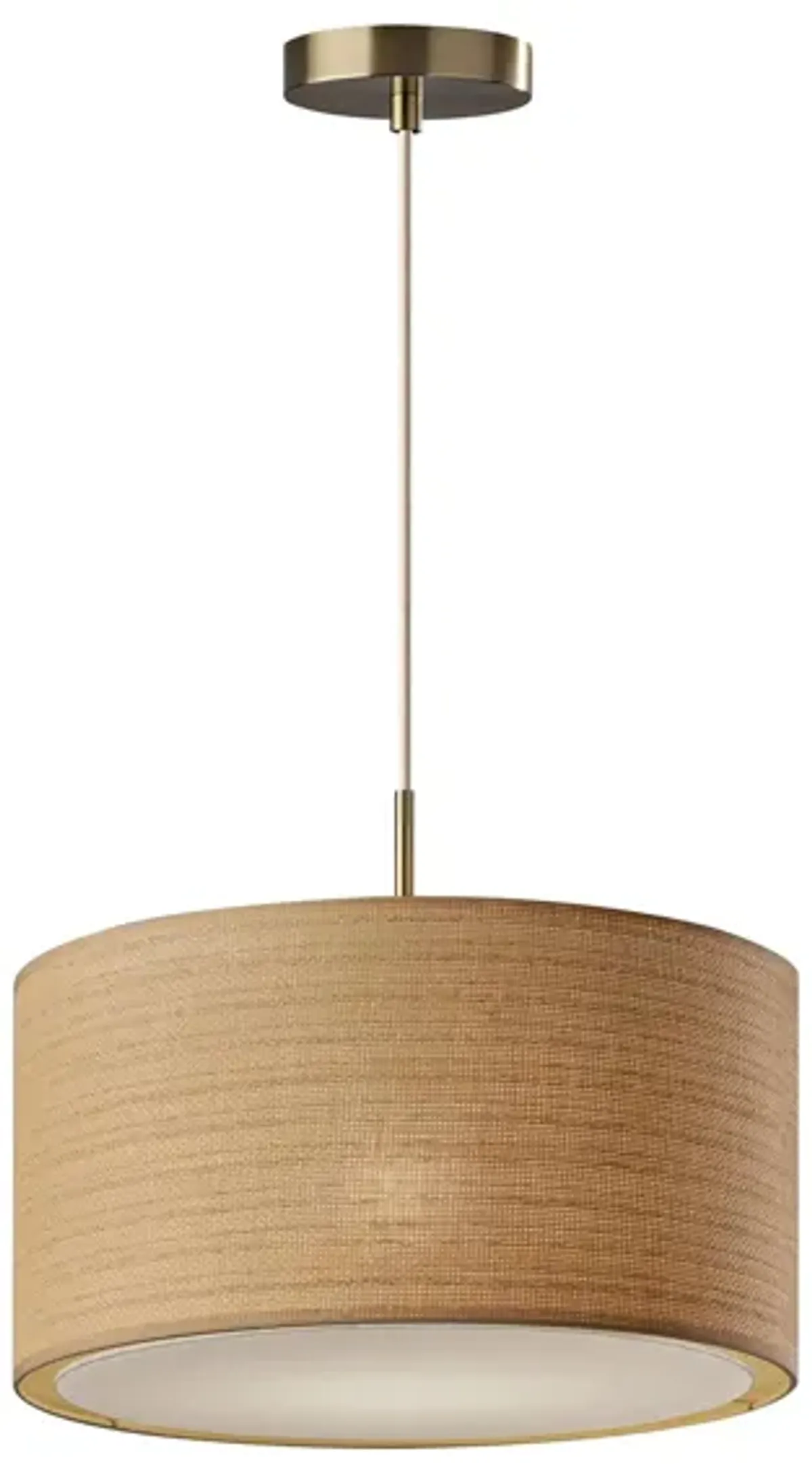 Harvest Large Pendant Light in Antique Brass by Adesso Inc