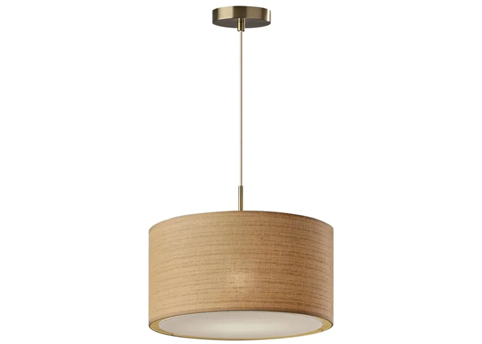 Harvest Large Pendant Light in Antique Brass by Adesso Inc