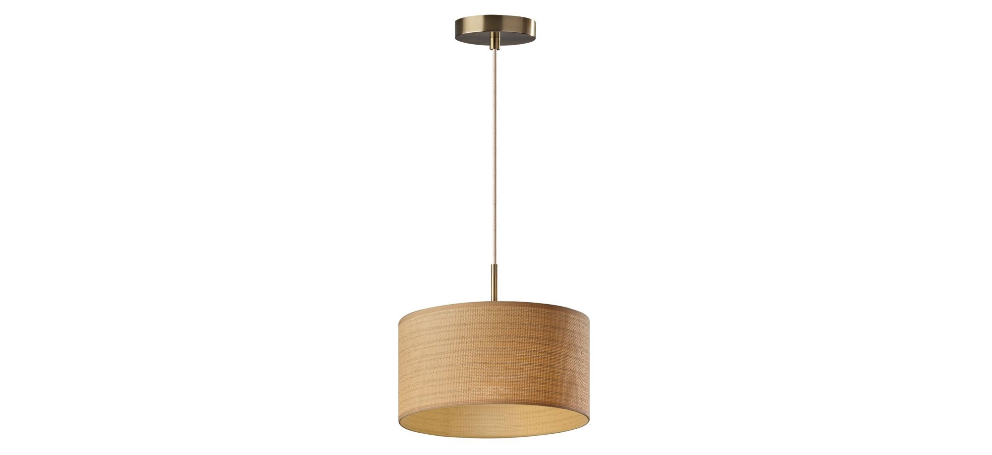 Harvest Pendant Light in Antique Brass by Adesso Inc