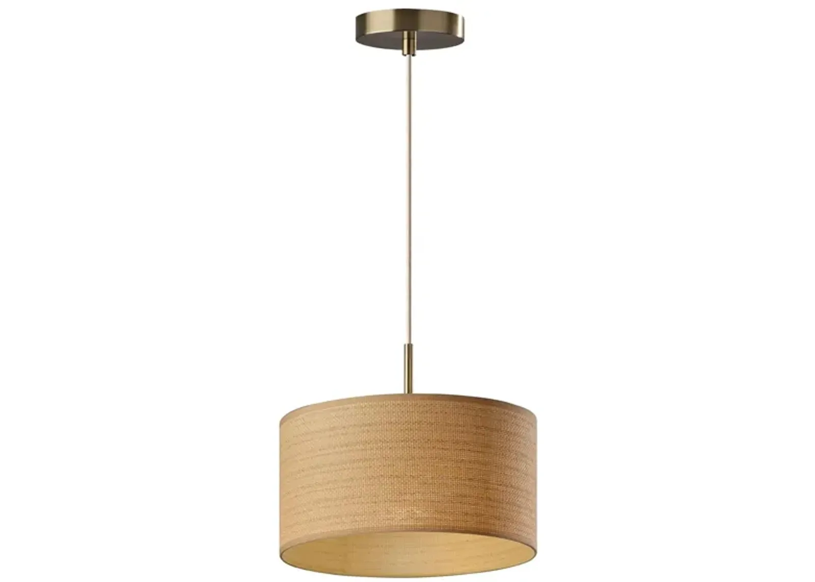 Harvest Pendant Light in Antique Brass by Adesso Inc