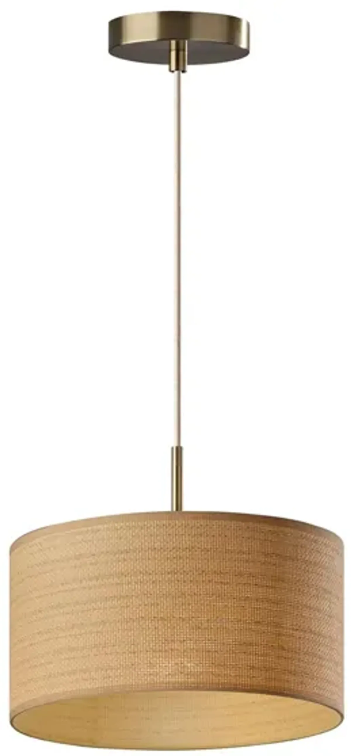 Harvest Pendant Light in Antique Brass by Adesso Inc