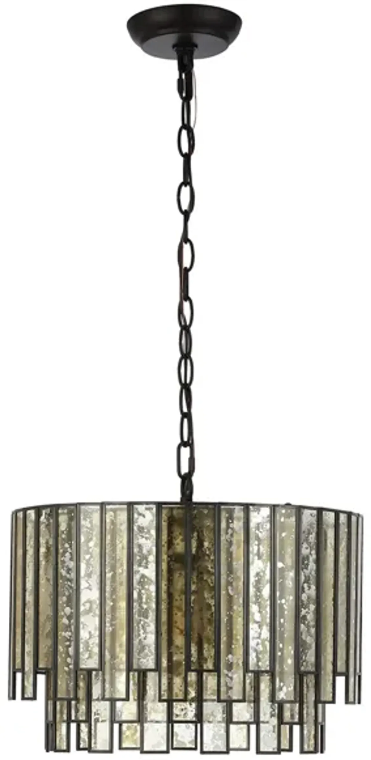 Masera Chandelier in Black by Safavieh