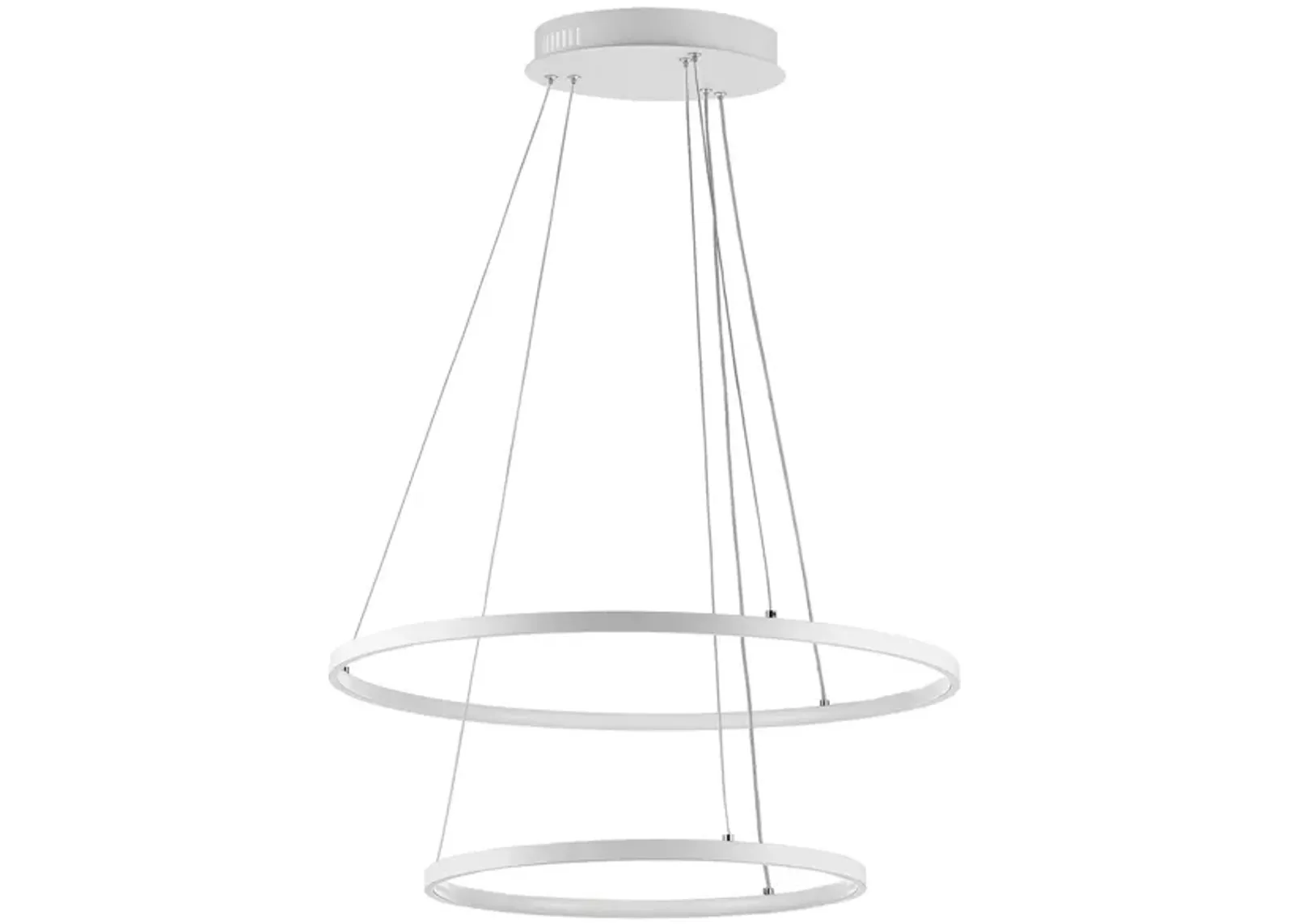 Case LED Pendant in White by Safavieh