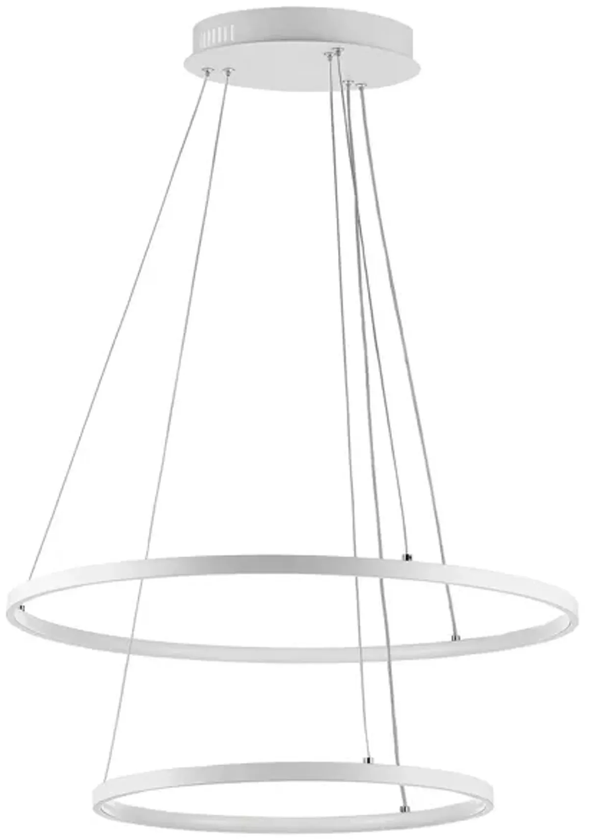 Case LED Pendant in White by Safavieh