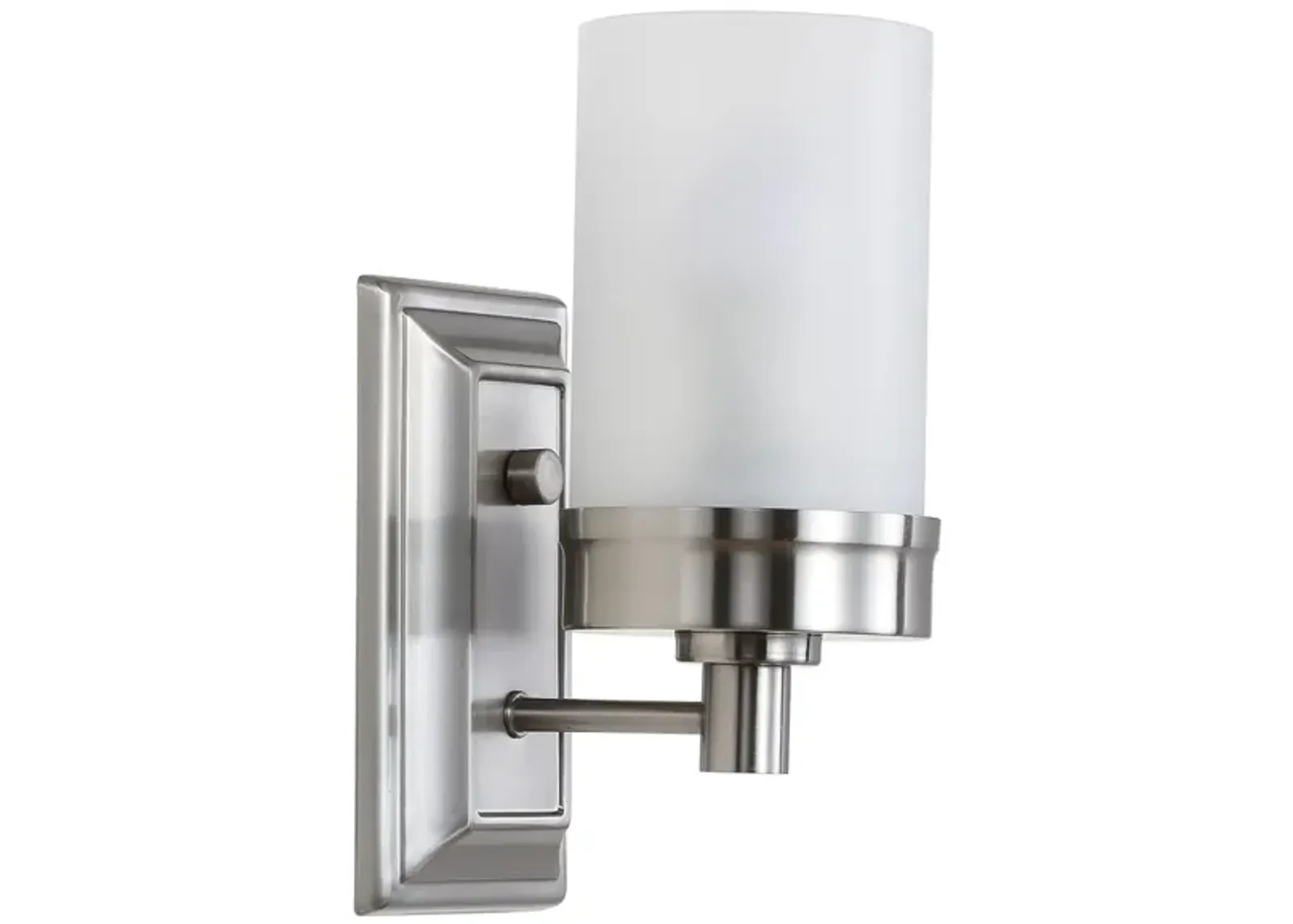 Venzor Bathroom Sconce in Nickel by Safavieh