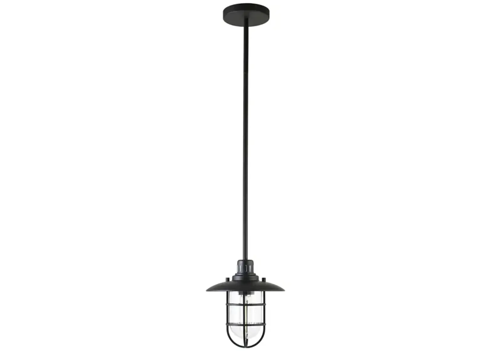 Darwin Pendant in Blackened Bronze by Hudson & Canal