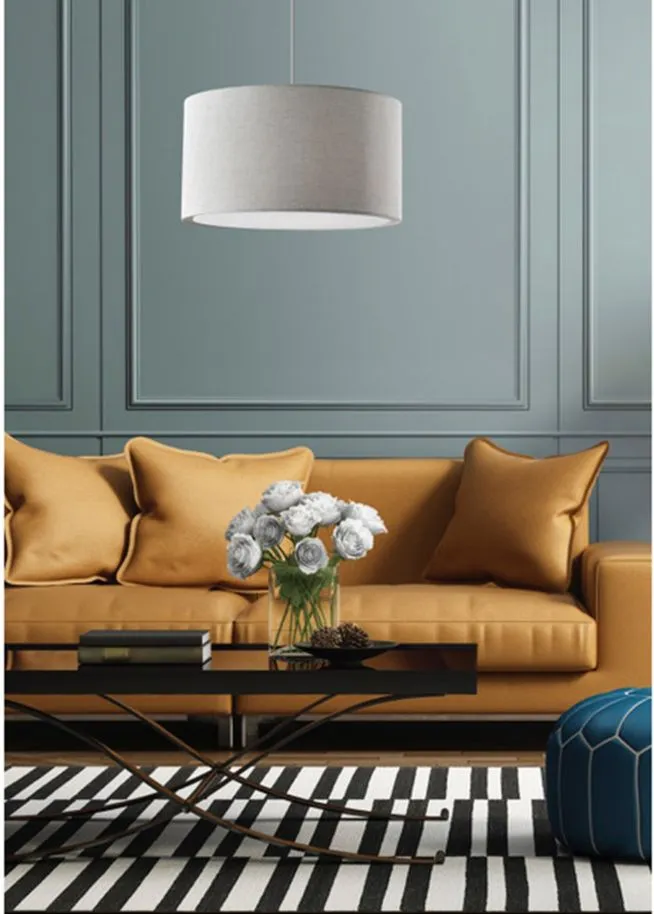 Harvest Large Pendant Light in White by Adesso Inc