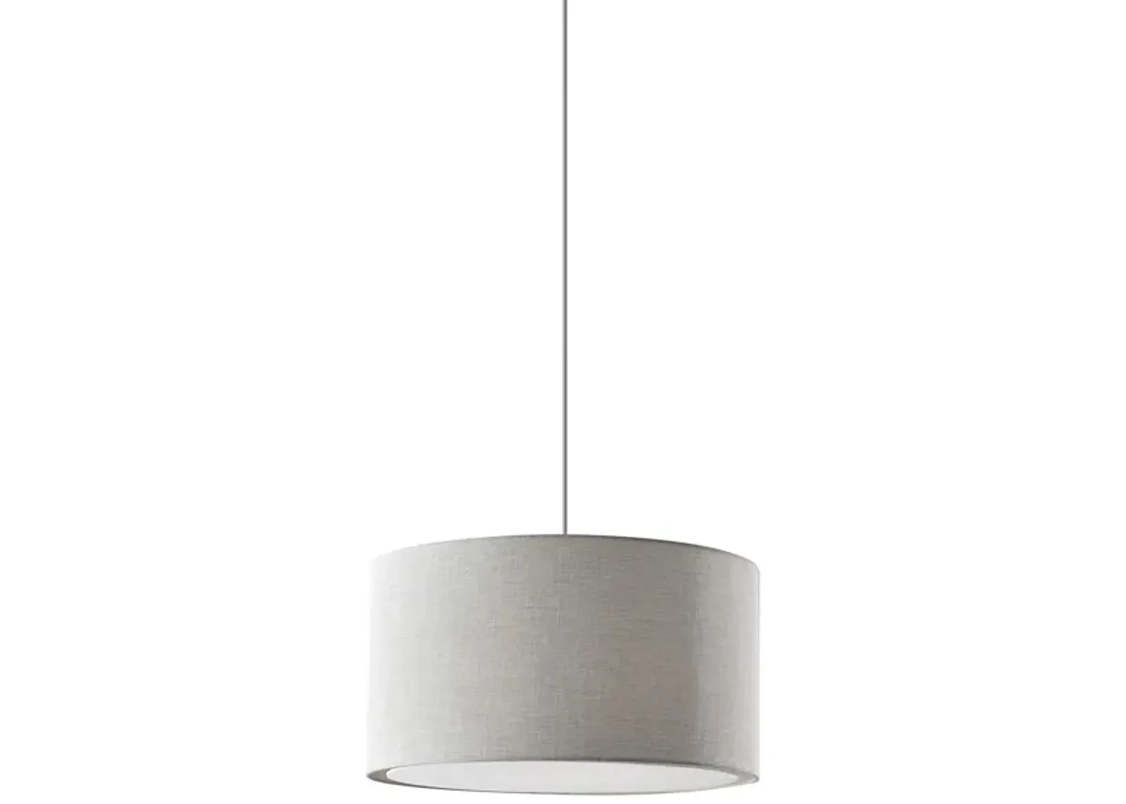 Harvest Large Pendant Light in White by Adesso Inc