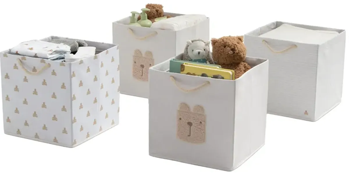 BabyGap 4-Pack Storage Bins with Handles by Delta Children