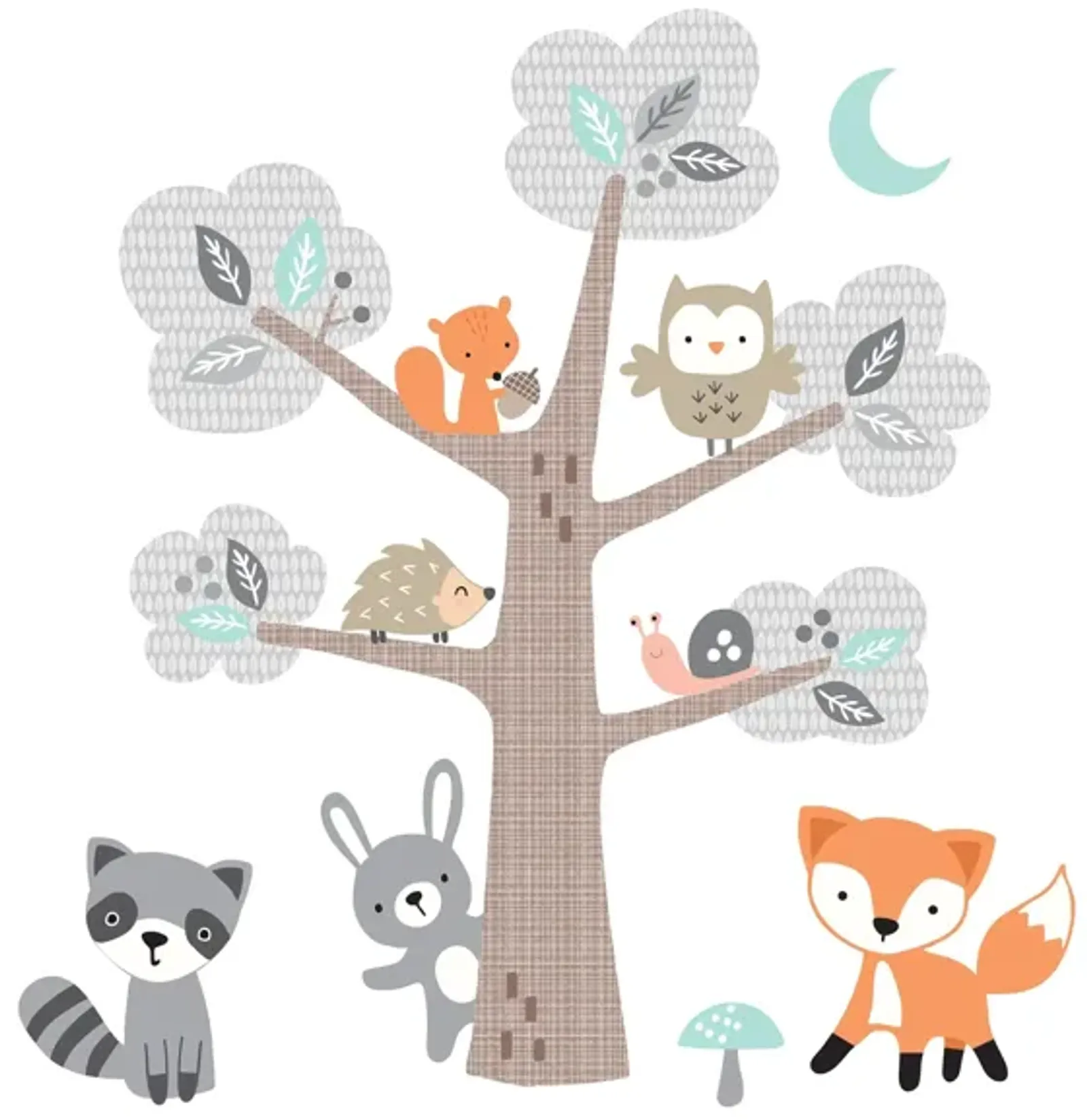 Woodland Friends Wall Decals