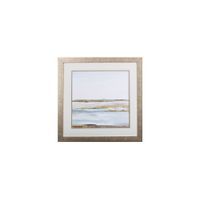 Vastness I Wall Art in Light Blue, Blush, Green by Propac Images