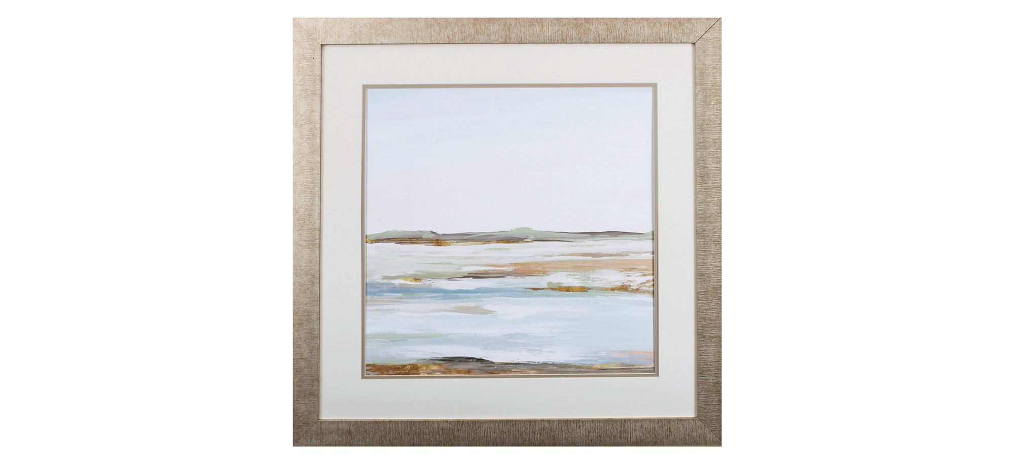 Vastness I Wall Art in Light Blue, Blush, Green by Propac Images
