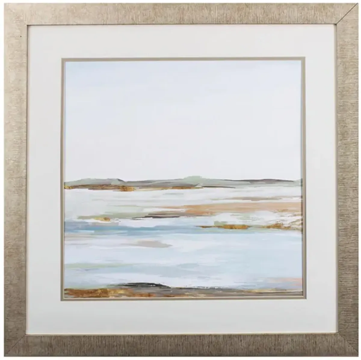 Vastness I Wall Art in Light Blue, Blush, Green by Propac Images