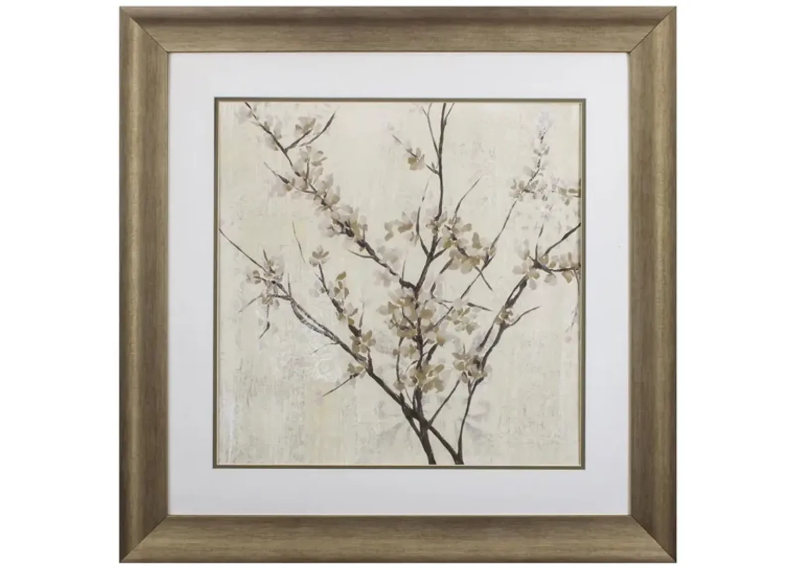 Neutral Blossoms Cream I Wall Art in Brown, Cream, Blush, Neutral by Propac Images