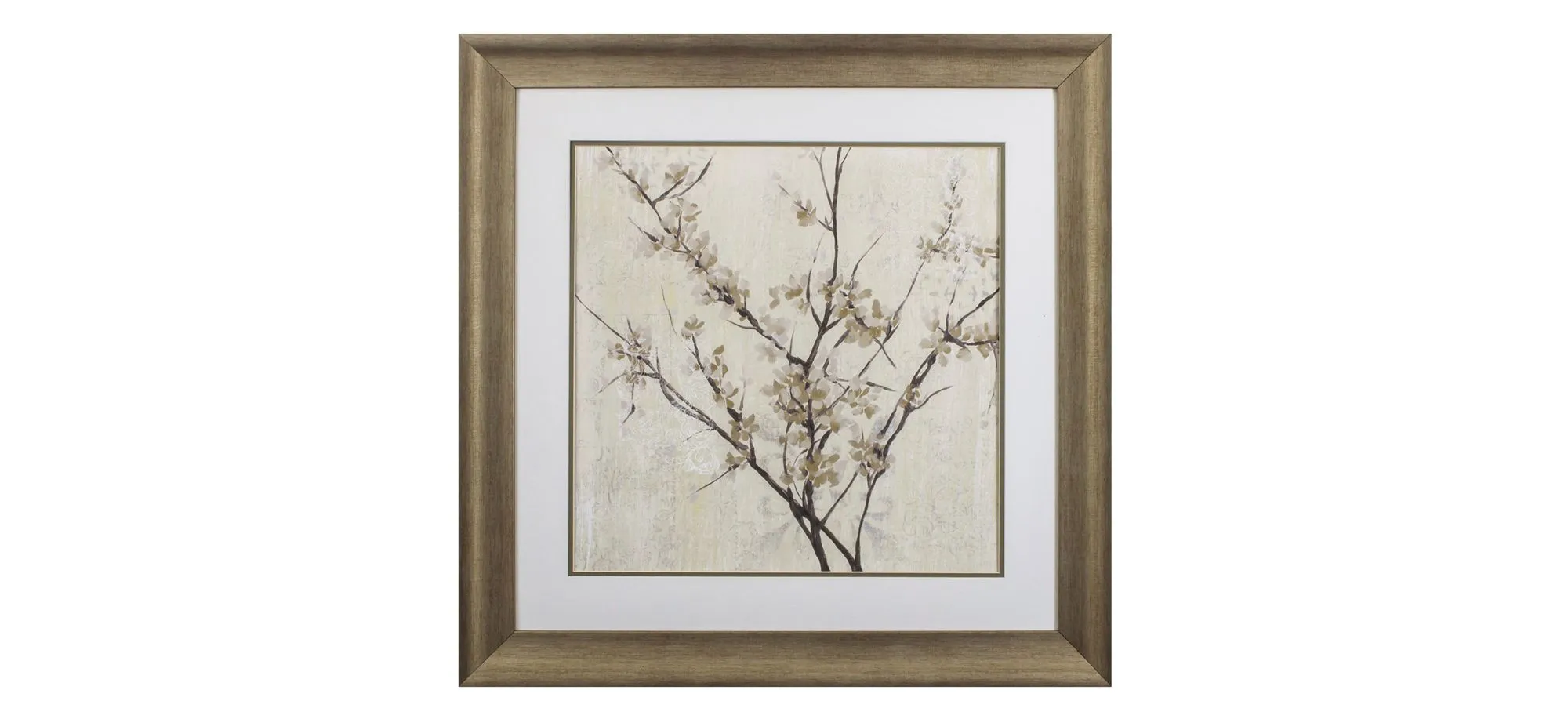 Neutral Blossoms Cream I Wall Art in Brown, Cream, Blush, Neutral by Propac Images