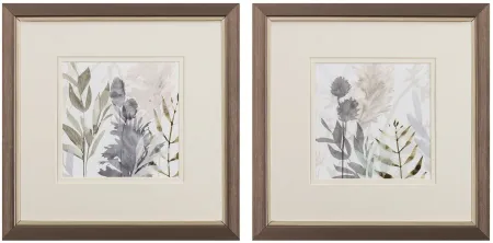 Shadow Woods Wall Art in Gray, Brown, Cream, Neutral by Propac Images