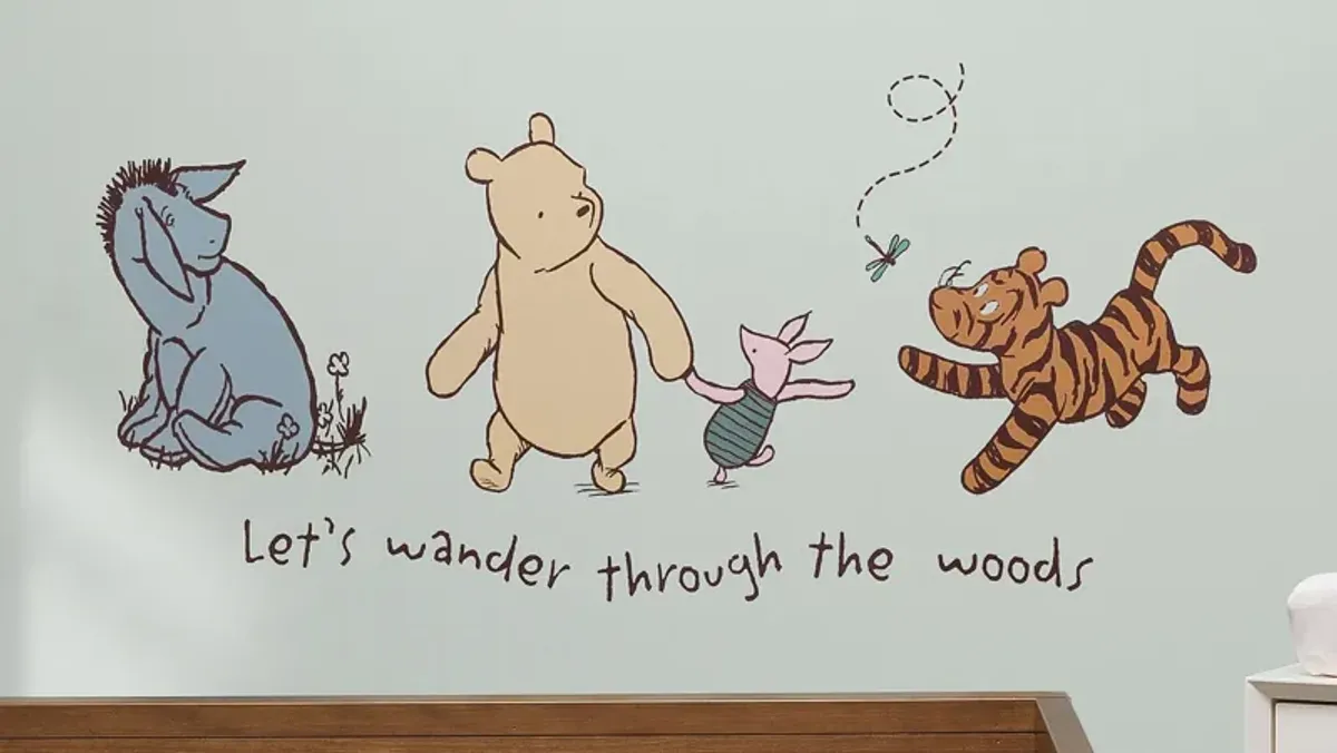 Storytime Pooh Wall Decals