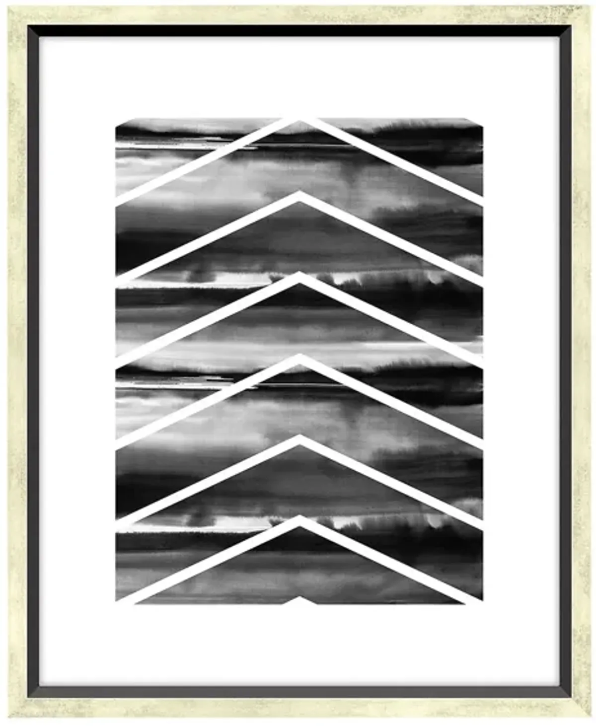 Array Black - Arrows Wall Art in BLACK/WHITE by Bellanest