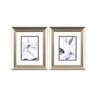 Daybreak Bloom Wall Art S/2 in Gray, White, Blue, Neutral by Propac Images