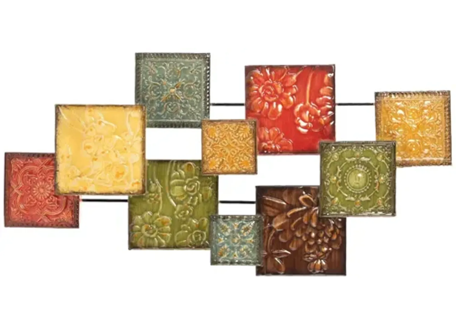 Daventry Wall Sculpture in Multicolor by SEI Furniture