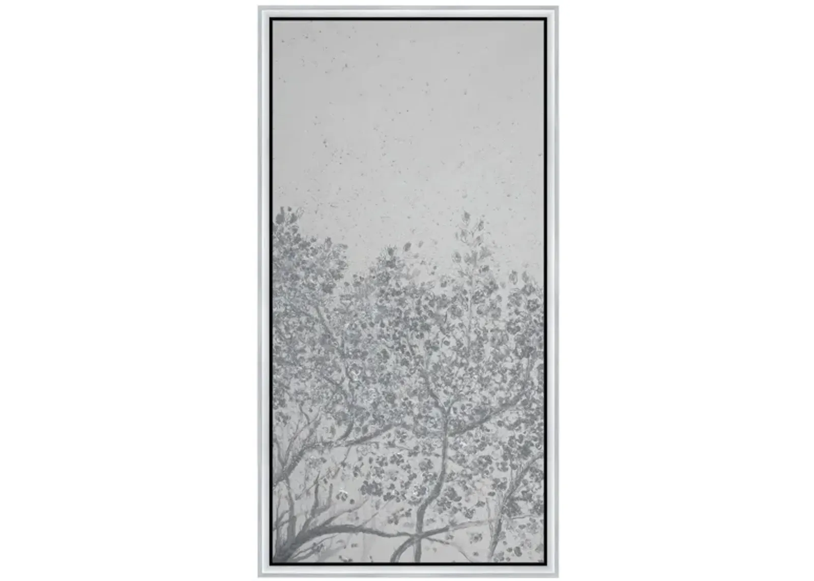 Winter Is Coming 2 Wall Art in Black, Gray by Bellanest