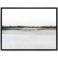 Stratton Neutral Abstract Landscape Canvas Wall Art in Multi by Stratton Home Decor
